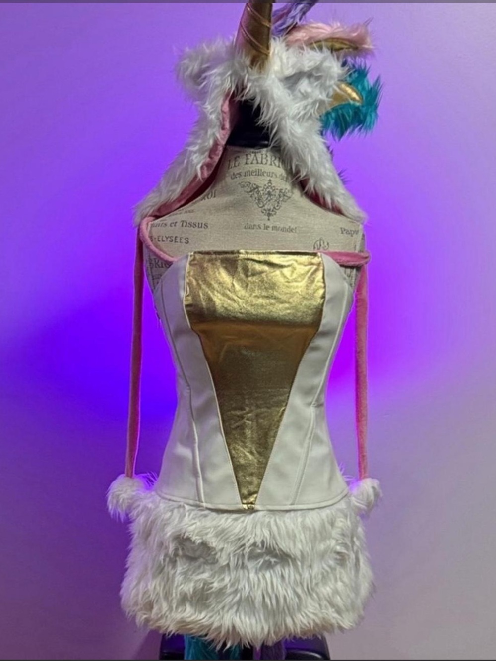 j valentine unicorn costume TRADE ONLY